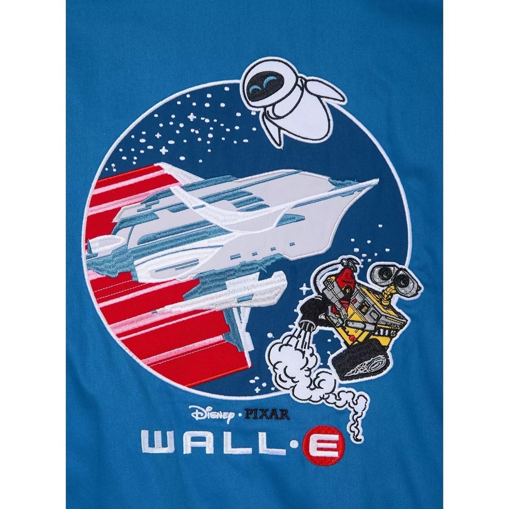 Disney Pixar WALL-E Icons Flight Jacket - BoxLunch Exclusive Adult Large NWT